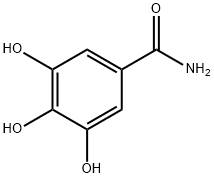 3,4,5-TRIHYDROXYBENZAMIDE Struktur