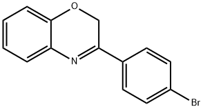 3-(4-BROMOPHENYL)-2H-1 4-BENZOXAZINE  9& Struktur