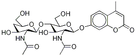 4-Methylumbelliferyl 4-Deoxy--D-chitobioseDiscontinued Struktur