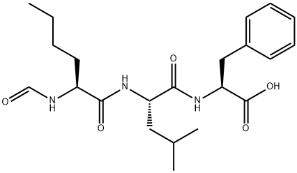 N-FORMYL-NLE-LEU-PHE Struktur