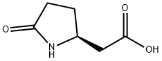 (S)-5-oxo-2-Pyrrolidineacetic acid Struktur