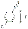 4-chloro-2-(trifluoromethyl)benzenediazonium Struktur