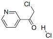 3-(2-Chloroacetyl)pyridine hydrochloride Structure