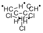 CYCLOPENTADIENYLHAFNIUM TRICHLORIDE Struktur