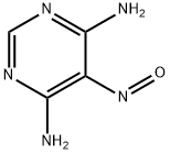 4,6-Pyrimidinediamine, 5-nitroso- (9CI) Struktur