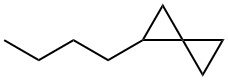 1-Butylspiropentane Struktur