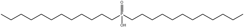 didodecylphosphinic acid Struktur