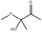 2-Butanone, 3-hydroxy-3-methoxy- (9CI) Struktur