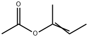 1-methylprop-1-enyl acetate Struktur