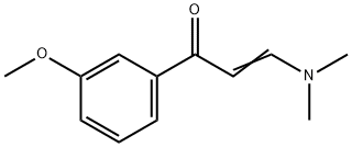 3-DiMethylaMino-1-(3-Methoxyphenyl)-2-propen-1-one Struktur