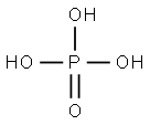 リン酸 化學(xué)構(gòu)造式