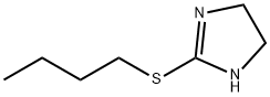 2-(Butylthio)-4,5-dihydro-1H-imidazole Struktur