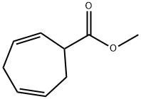 2,5-Cycloheptadiene-1-carboxylicacid,methylester(9CI) Struktur