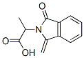 2-(1-METHYLENE-3-OXO-1,3-DIHYDRO-2H-ISOINDOL-2-YL)PROPANOIC ACID Struktur