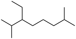 3-Ethyl-2,7-dimethyloctane Struktur