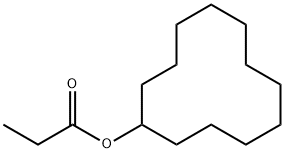 cyclododecylpropionate Struktur