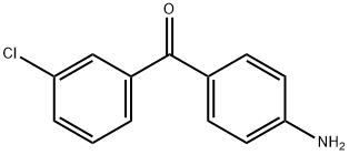 4'-Amino-3-chlorobenzophenone Struktur