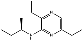 Pyrazinamine, 3,6-diethyl-N-[(1R)-1-methylpropyl]- (9CI) Struktur