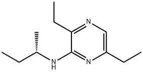 Pyrazinamine, 3,6-diethyl-N-[(1S)-1-methylpropyl]- (9CI) Struktur