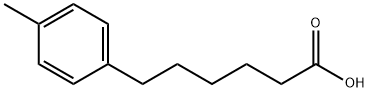 6-p-tolyl-hexanoic acid Struktur