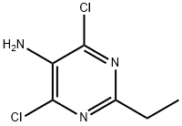 4,6-DICHLORO-2-ETHYL-5-PYRIMIDINAMINE Struktur