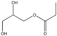 1,2,3-Propanetriol 1-propanoate Struktur