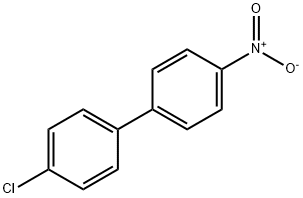 4-Chloro-4'-nitrobiphenyl Struktur