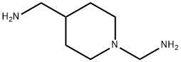 1,4-Piperidinedimethanamine(9CI) Struktur