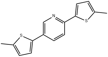 2,5-di(5-methylthiophen-2-yl)pyridine Struktur