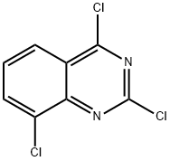 2,4,8-TRICHLOROQUINAZOLINE Struktur