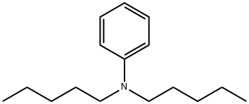 N,N-Dipentylaniline Struktur