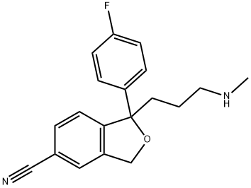 1-(4-Fluorphenyl)-1,3-dihydro-1-[3-(methylamino)propyl]isobenzofuran-5-carbonitril