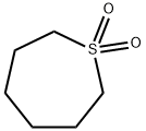 Thiepane 1,1-dioxide Struktur