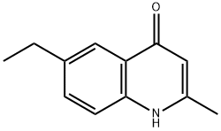 6-ETHYL-2-METHYLQUINOLIN-4-OL Struktur