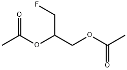 1-Fluoromethyl-1,2-ethanediol diacetate Struktur