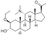 Minaxolone Struktur