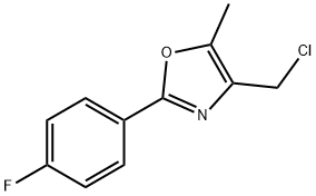 4-CHLOROMETHYL-2-(4-FLUORO-PHENYL)-5-METHYL-OXAZOLE price.