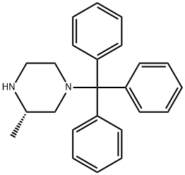 (S)-4-N-TRITYL-2-METHYL-PIPERAZINE Struktur