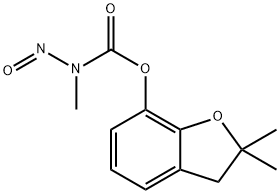 N-NITROSOCARBOFURAN Struktur