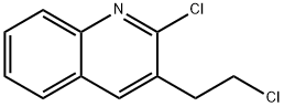 2-CHLORO-3-(2-CHLOROETHYL)QUINOLINE Struktur