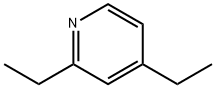 2,4-Diethylpyridine Struktur