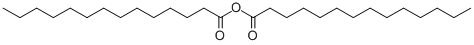 MYRISTIC ANHYDRIDE Struktur