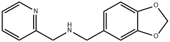 BENZO[1,3]DIOXOL-5-YLMETHYL-PYRIDIN-2-YLMETHYL-AMINE Struktur