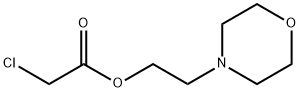 2-morpholin-4-ylethyl chloroacetate Struktur