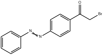 4-PHENYLAZOPHENACYL BROMIDE Struktur