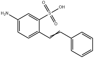 4-aminostilbene-2-sulphonic acid Struktur