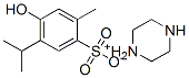 piperazinium thymol-6-sulphonate Struktur