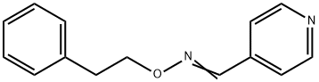 4-PYRIDINEALDOXIME O-PHENETHYL ETHER Struktur