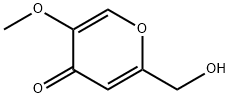 2-(HYDROXYMETHYL)-5-METHOXY-4H-PYRAN-4-ONE Struktur