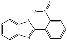 2-(2-Nitro-phenyl)-benzothiazole Struktur